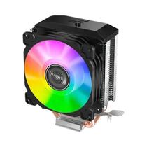 Cooler De CPU RGB Rainbow Jonsbo CR1200 9cm Com 2 Tubos De Calor Para Intel LGA1151 1200 LGA115X AMD