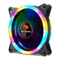 Cooler de Gabinete Fan Ac Ew2212R Rainbow Double Ring G-Fire