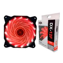 Cooler Dex Dx-12F 120Mm Led Vermelho - 4421