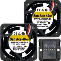 Cooler Duplo 9WF0424H6503 24V 0.09A 6P Garantia 2 Anos