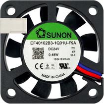 Cooler EF40102B3-1Q01U-F9A 24V 0.48W 0.02A 3P 40X40X10 B2