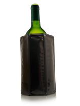 Cooler em plástico para Garrafa Preto -Vacu Vin