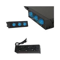 Cooler Externo USB Com 5 Ventiladores E Sensor De Temperatura Automático Para Consoles De Jogos PS4,