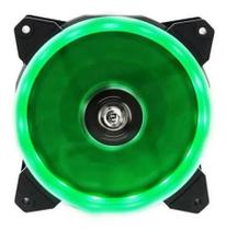 Cooler FAN 12" c/ 15 Leds Verde Hoopson CL-120D