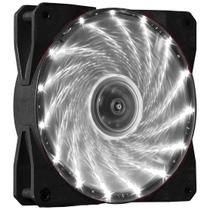 Cooler Fan 120mm (12cm) C/15 Leds Branco