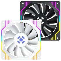 Cooler Fan 120mm Fortrek Frosty Rainbow Infinity SilenciosoCooler Fan 120mm Fortrek Frosty Rainbow Infinity Mirror Silencioso