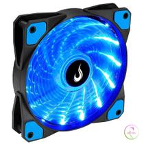 Cooler Fan 120mm Led Azul Ventoinha Gamer Rise Mode 11 Wind