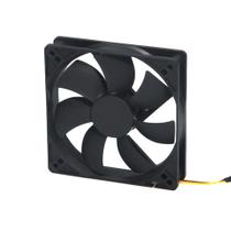 Cooler fan 12x12 cm preto dx-12c