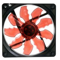 Cooler Fan 4 Leds 120 x 120 x 25 mm OEX Game F10 Vermelho