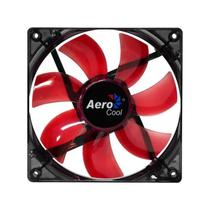 Cooler Fan Aerocool 120mm LED Vermelho - EN51363 Cooler Fan Aerocool 120mm LED Vermelho - EN51363