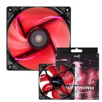 Cooler Fan Aerocool Para Gabinete Gamer Iluminação Led Vermelho Translúcido Alto Desempenho 120X120mm 12V Cooler Fan Aerocool Para Gabinete Gamer Iluminação Led Vermelho Translúcido Alto Desempenho 120X120mm 12V