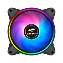 Cooler Fan C3Tech, 120mm, RGB, Preto - F7-L250RGB