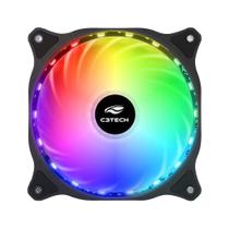 Cooler Fan C3Tech Storm 12cm c/ LED Multicolorido - F9-L150RGB - C3 tech