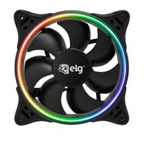 Cooler Fan Colorido Led Branco 120mm 12cm Gabinete