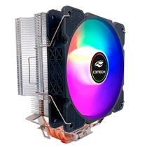 Cooler Fan Cpu C3Tech Gaming,Rgb,4 Heatpipes Cobre- Fc-L110M