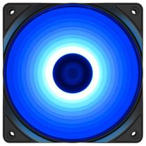 Cooler Fan Deepcool RF120B, 120mm, LED Azul, Preto - DP-FLED-RF120-BL