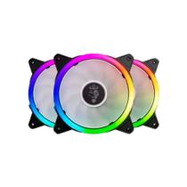 Cooler fan deleon preto 120mm argb sh-kt-bc-argb