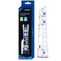 Cooler Fan Externo USB Ventilador para Resfriamento 3 Ventoinhas Led Compatível com Ps5 Slim