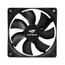Cooler fan f7-100bk 12cm mb+molex 3p+4p c3t