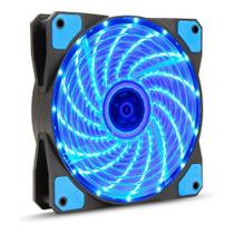 Cooler Fan Gamer Led Azul 120mm Ventoinha Gamer Azul Led Molex
