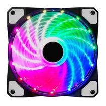 Cooler Fan Gamer Led Colorido RGB 120mm Ventoinha Gamer RGB Led Raibow Molex