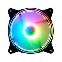 Cooler Fan Gamer Liketec Colorful Rgb, 120mm, Black - 2043