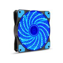 Cooler Fan Led 120mm Master Azul 12 X 12 Cm 12v Molex