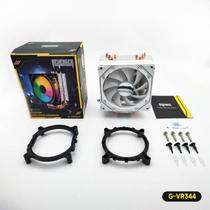 Cooler Fan LED RGB Processador CPU Multi Intel AMD Revenger G-VR344 Cooler Fan LED RGB Processador CPU Multi Intel AMD Revenger G-VR344