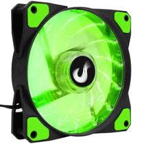 Cooler Fan Led Verde 120mm Ventoinha Gamer Rise Mode 11 Wind