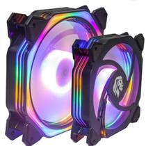 Cooler Fan Master Efeito LED RGB Para Gabinete Gamer 11886 - Hayom