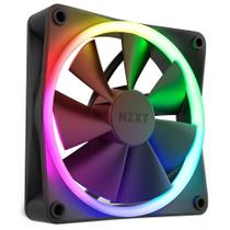 Cooler FAN NZXT, 140mm, RGB, Preto - RF-R14SF-B1