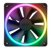 Cooler Fan NZXT F120RGB Duo 120mm, RGB, c/ Controlador RGB, Preto - RF-D12SF-B1