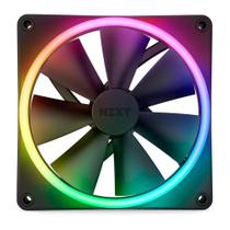 Cooler Fan NZXT F140RGB Duo 140mm, RGB, Preto - RF-D14SF-B1