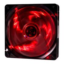 Cooler Fan OEX Game F10 4 LED Vermelho, 12cm