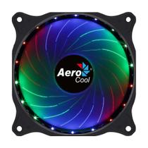 Cooler Fan para Gabinete FRGB Cosmo 12 Preto - Aerocool