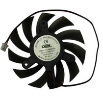 Cooler fan para placa de vídeo amd nvidia 75mm dex dx-8010