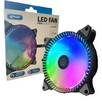 Cooler Fan Rgb Para Gabinete Vários Efeitos 120Mm 1500 Rpm