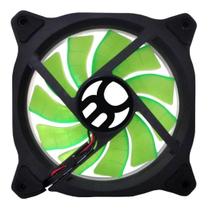 Cooler Fan Ring Gamer Bluecase Com Led Verde 120Mm - Bfr-05G