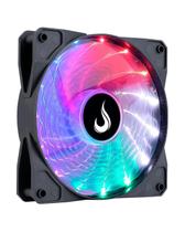Cooler Fan Rise Mode Wind, Rainbow, 120mm, Preto - RM-WN-02-RGB