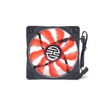 Cooler Fan Universal 120mm 33 Leds Vermelho Silencioso Para Gabinete Gamer Hoopson CL-033V