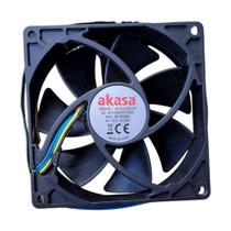 Cooler Fan Ventoinha 92x92x25mm 4 Pinos Dc 12v 0.25a Akasa