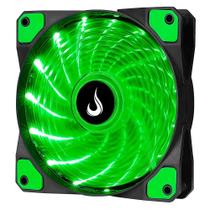 Cooler Fan Ventoinha para Gabinete PC Gamer Led Verde Rm-Wn-01-Bg