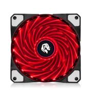 Cooler Fan Ventoinha para Gabinete PC Gamer Led Vermelho - Fc1300 - Hayom