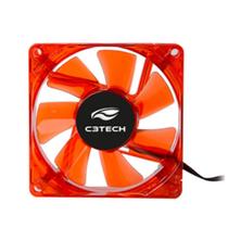 Cooler Gamer Fan F7-L50rd Storm 8cm Led Para Pc Gamer