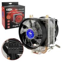 Cooler Gamer para Processador Duplo com 15 Leds Azul Dex - DX-9115D