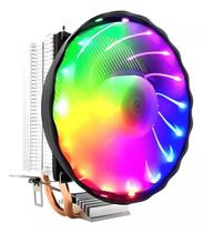 Cooler Gamer Torre 1 Fan Rgb Para Cpu Intel e Amd e Servidor