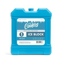 Cooler Ice Fit e Fresh Cool Coolers XL Blue Block Cooler Ice Fit e Fresh Cool Coolers XL Blue Block