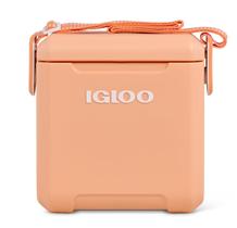 Cooler Igloo Apricot Tag-Along Too Strapped 10L - Com Alça Cooler Igloo Apricot Tag-Along Too Strapped 10L - Com Alça