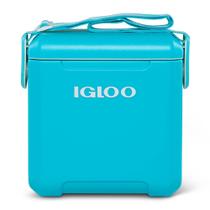 Cooler Igloo Tag-A-Long Too 10,4 L com tiras turquesas