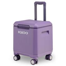 Cooler Igloo Tag Along 20 Quart 360 Spinner Roxo